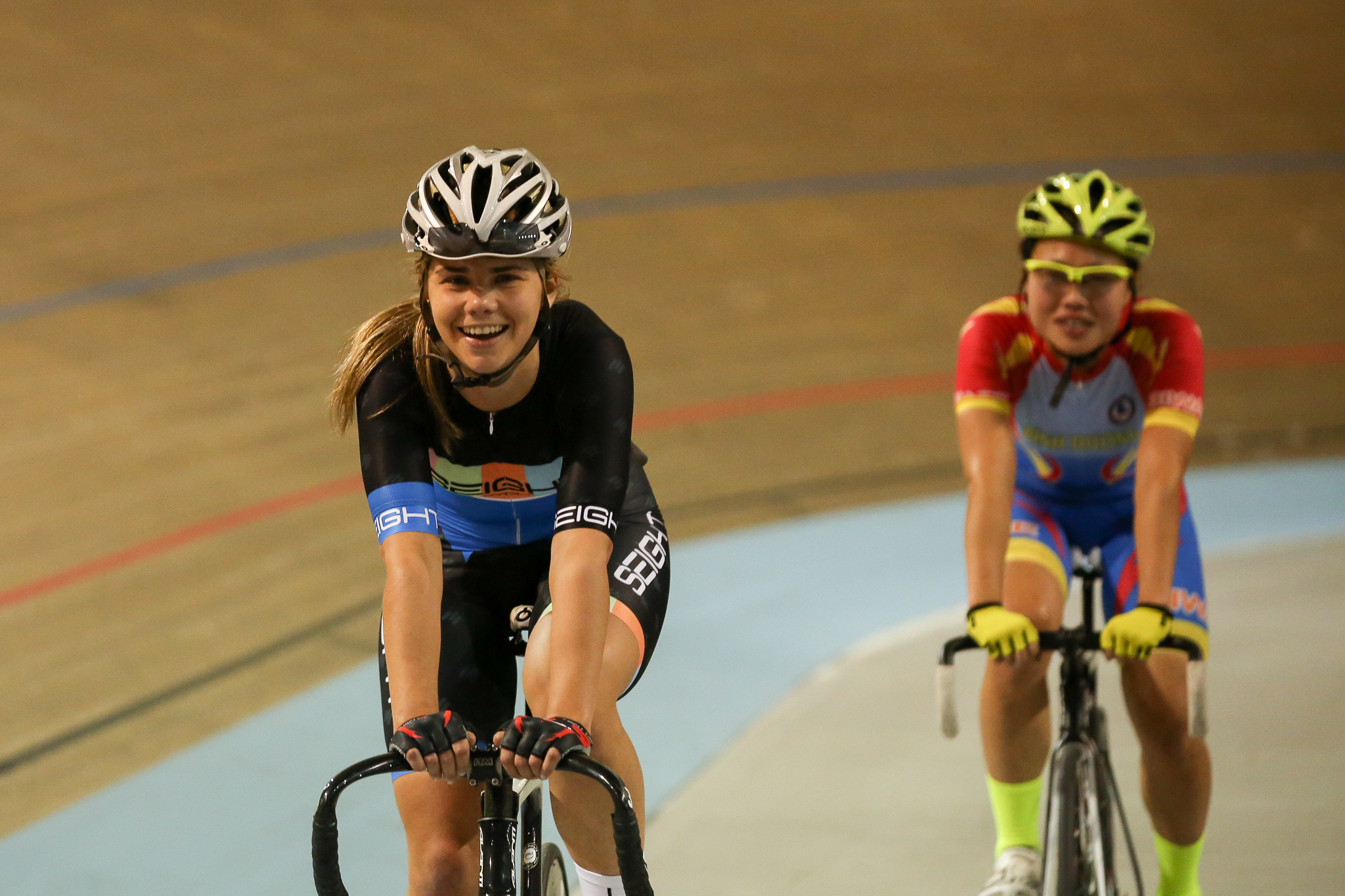 Chloe Baggs & Grace Phang - Anzac Day Omnium  DISC Victoria 25 Apr 2015